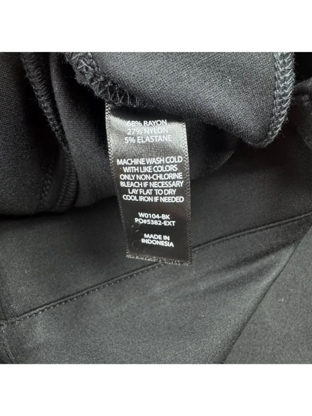 Betabrand Bootcut Classic Dress Pant Yoga Pants 3XP Black Ponte Knit Stretchy